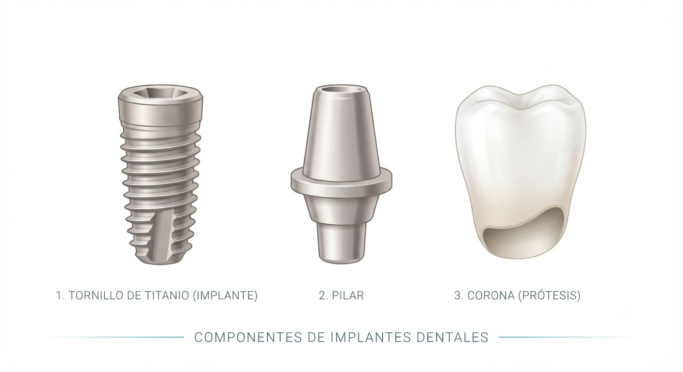 Tipos de implantes dentales Integral Dental Massamagrell