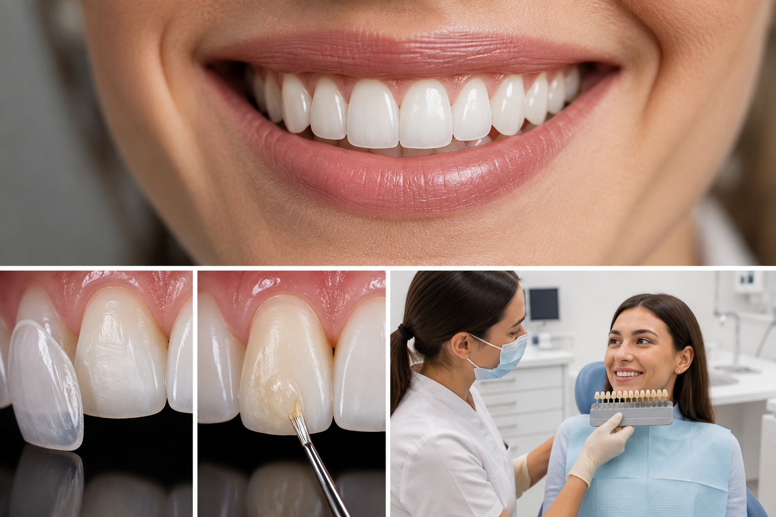 Carillas dentales de porcelana y composite en Massamagrell